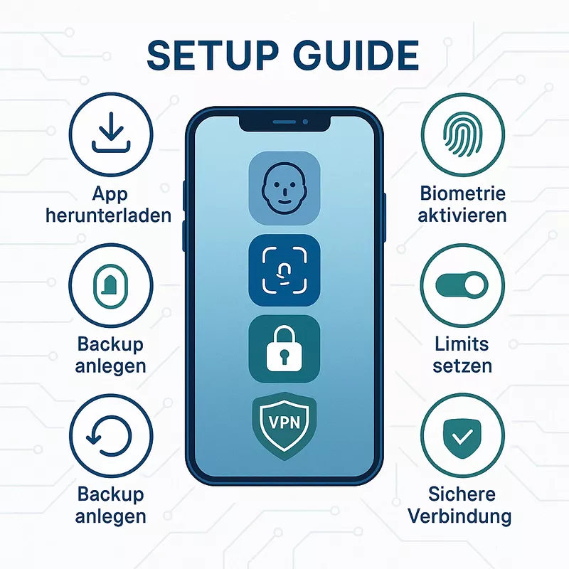 Mobile Sicherheit und Setup - Sichere Konfiguration von Wett-Apps auf dem Smartphone