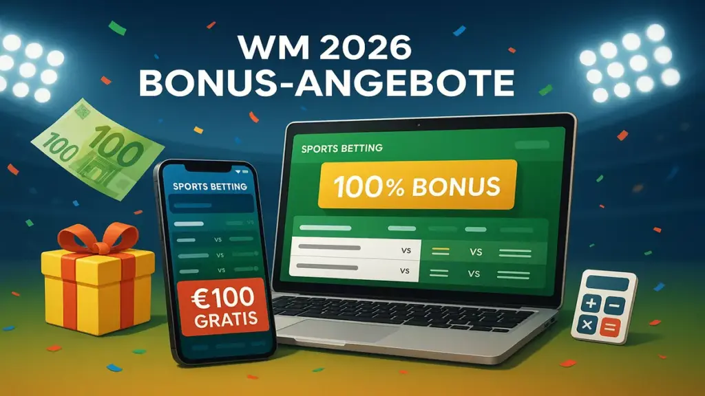 WM-Bonus-Angebote 2026 - Maximale Profite aus Willkommensboni und Gratiswetten
